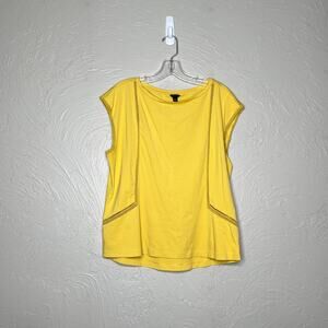 Ann Taylor Yellow Top - Women's Size Large